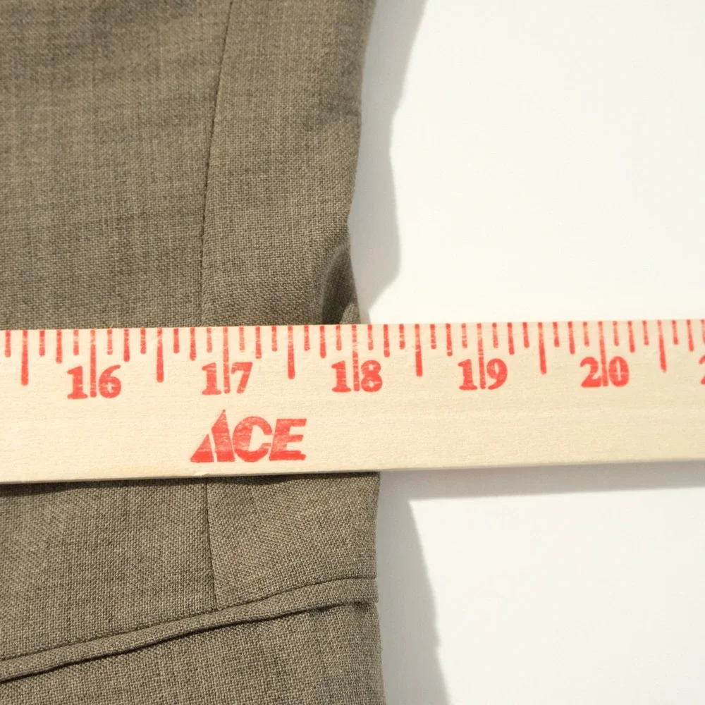 Banana Republic 38S Sport Coat 100% Wool Beige Two Button Double Vented